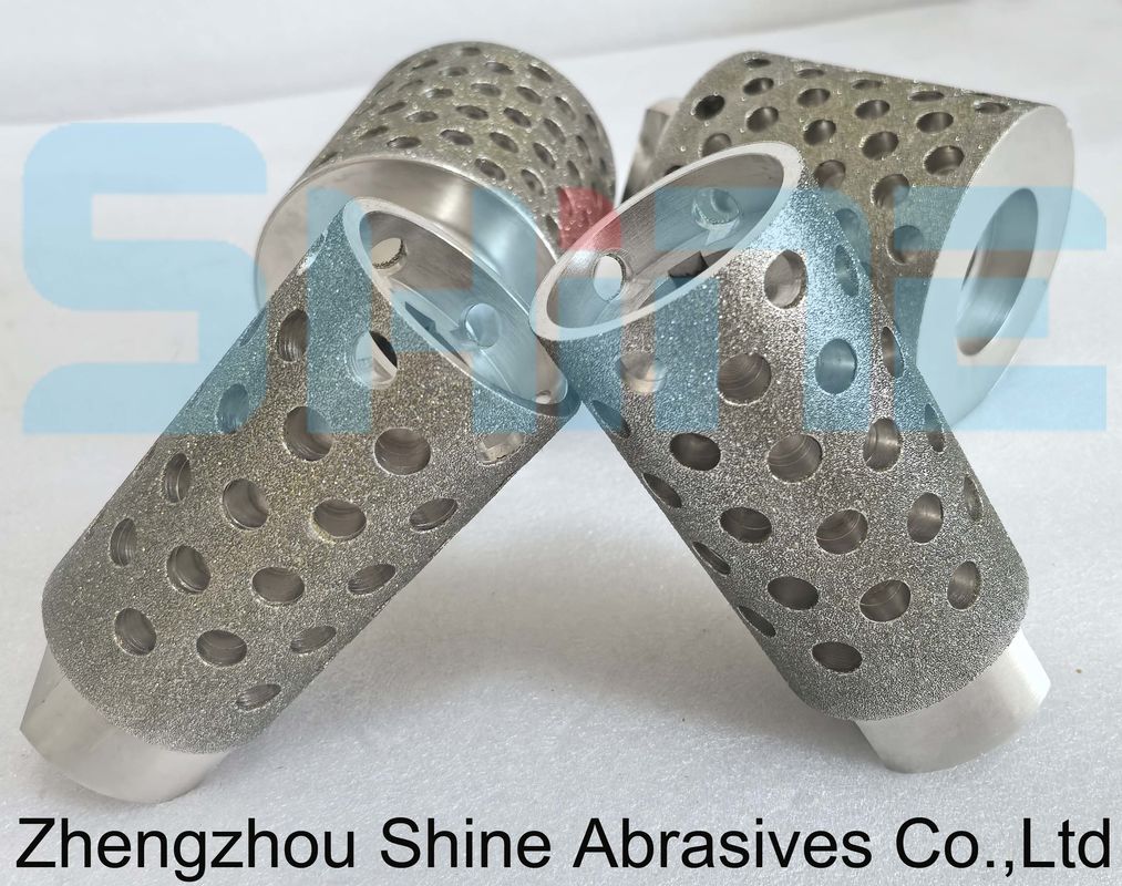 Keramik delikleri delmek için özel elektroplastralı elmas matkap parçası