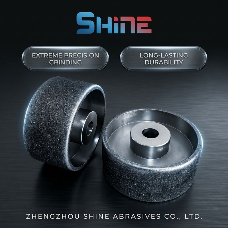 Ahşap HSS bıçakları öğütmek ve kesmek için elektroplastrasyonlu CBN tekerlekleri