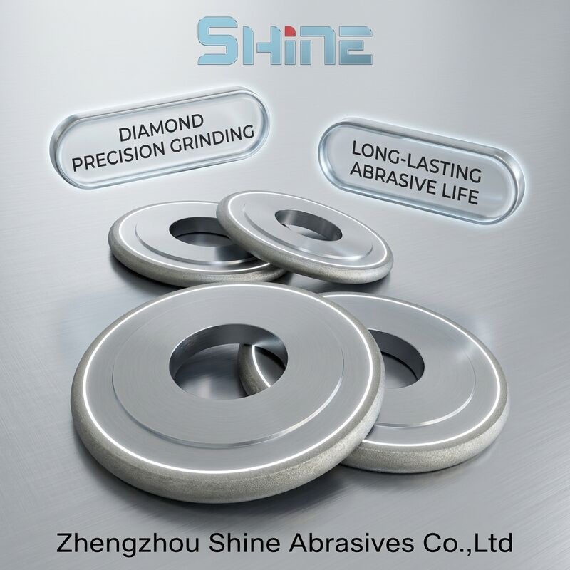 14FF1 Metal Bağlantı CBN HSS Araç Çelik Paslanmaz için Döşeme Çarkı