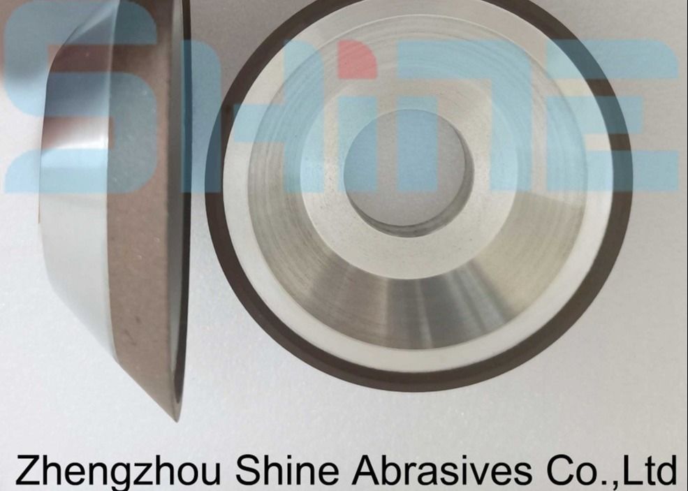 12V9 Dish Resin Bond Elmas Tekerlekler 3x10mm Elmas Cbn Düzeltme Tekerlekleri