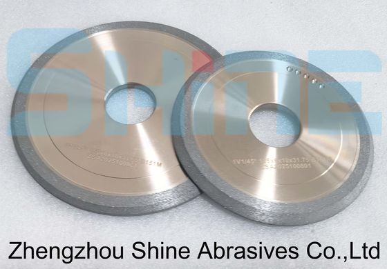 Hibrit Bağlama CBN Tungsten karbid ve HSS aletleri için tekerlekler Fluting öğütme