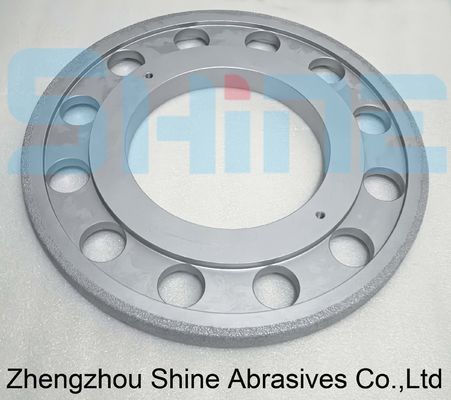 600D Kaynaklı Elmas Tekerlek Dökme Demir Yüzey Taşlama ve Bileme İçin